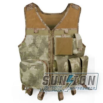 1000D waterproof nylon or Cordura Tactical Vest